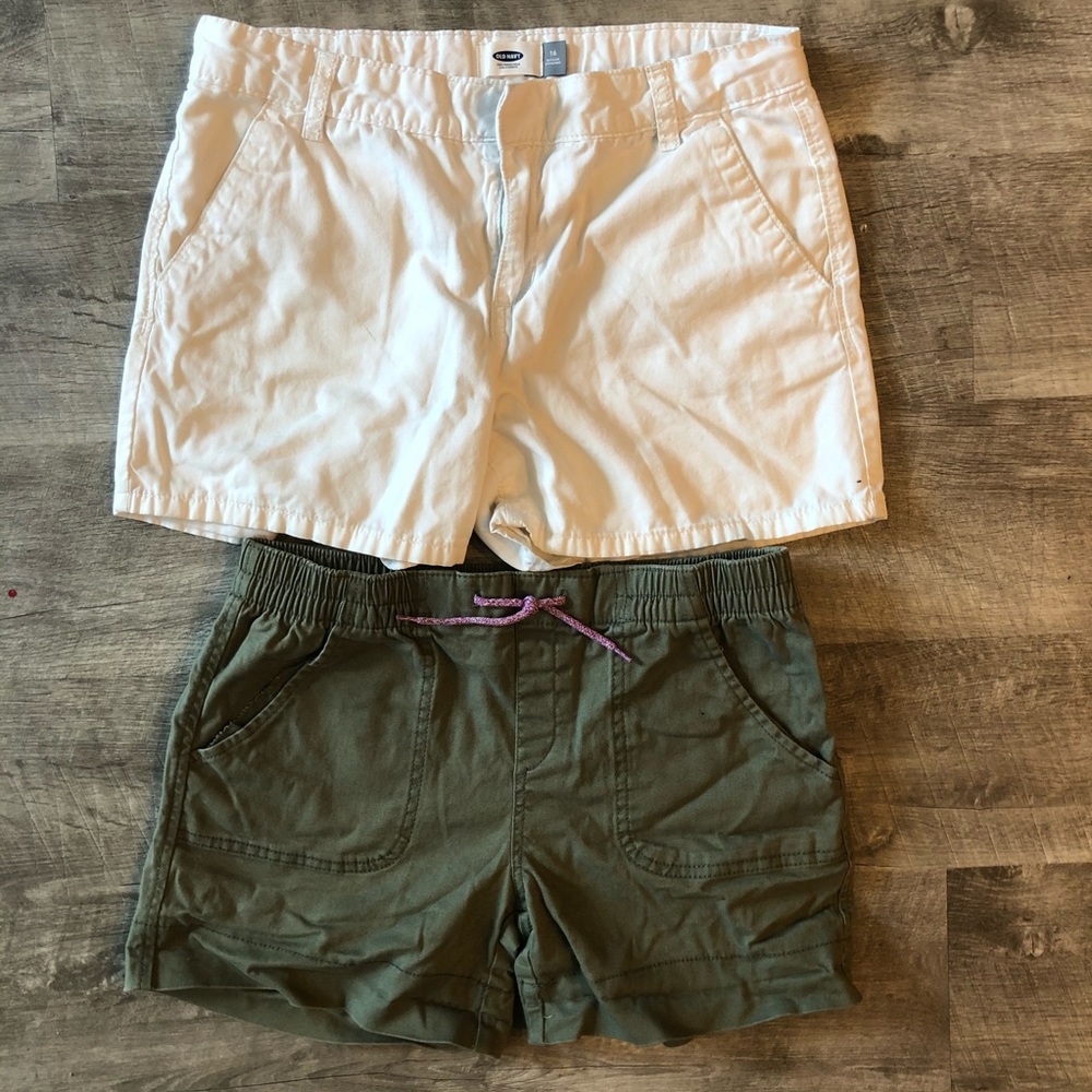 Old Navy girls size 14/16 shorts bundle